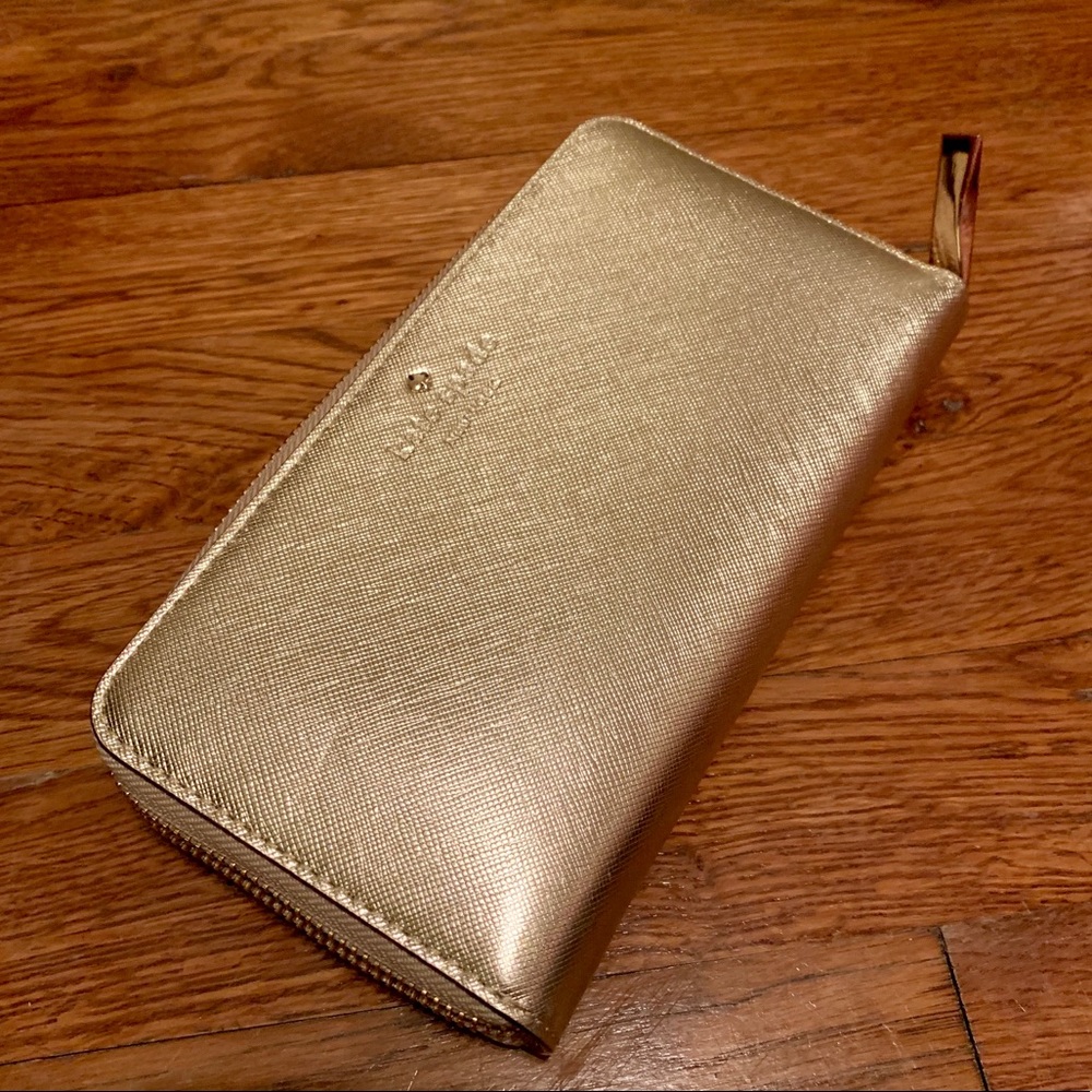 Kate Spade Cameron Street Lacey Wallet Gold